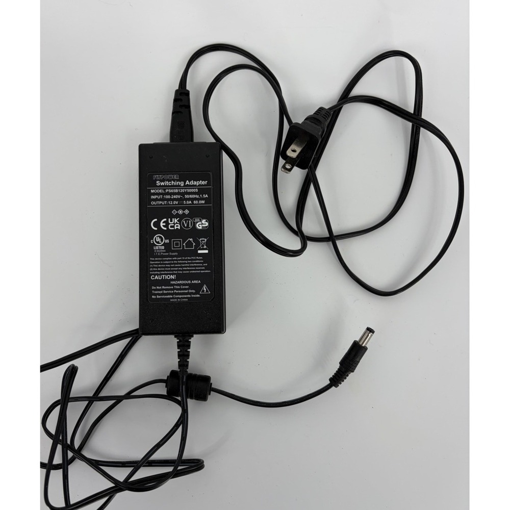 Genuine Flypower 60W PS65B150Y4000S AC Switching Adapter 15V 4A 5.5x2.5mm
